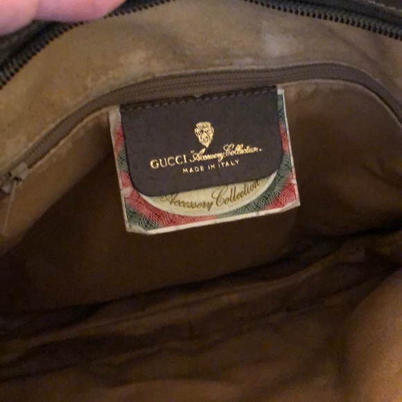 Gucci Brown Patterned Shoulder Bag - Picture 8 of 15